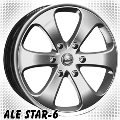 alufelni MIX ALE Star-6 silver 