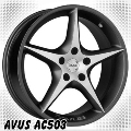 alufelni MIX AVUS AC503 black/polish 