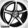 alufelni MIX  Demon black polish 