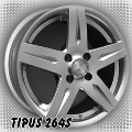 alufelni MIX Drag 264 silver 