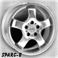 alufelni MIX GG Sparc-B silver 
