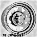 alufelni MIX US 48 chrom  
