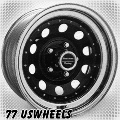 alufelni MIX US 77 black/crhom  